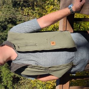 Carhartt Sherpa lined Vest in Ranger Green